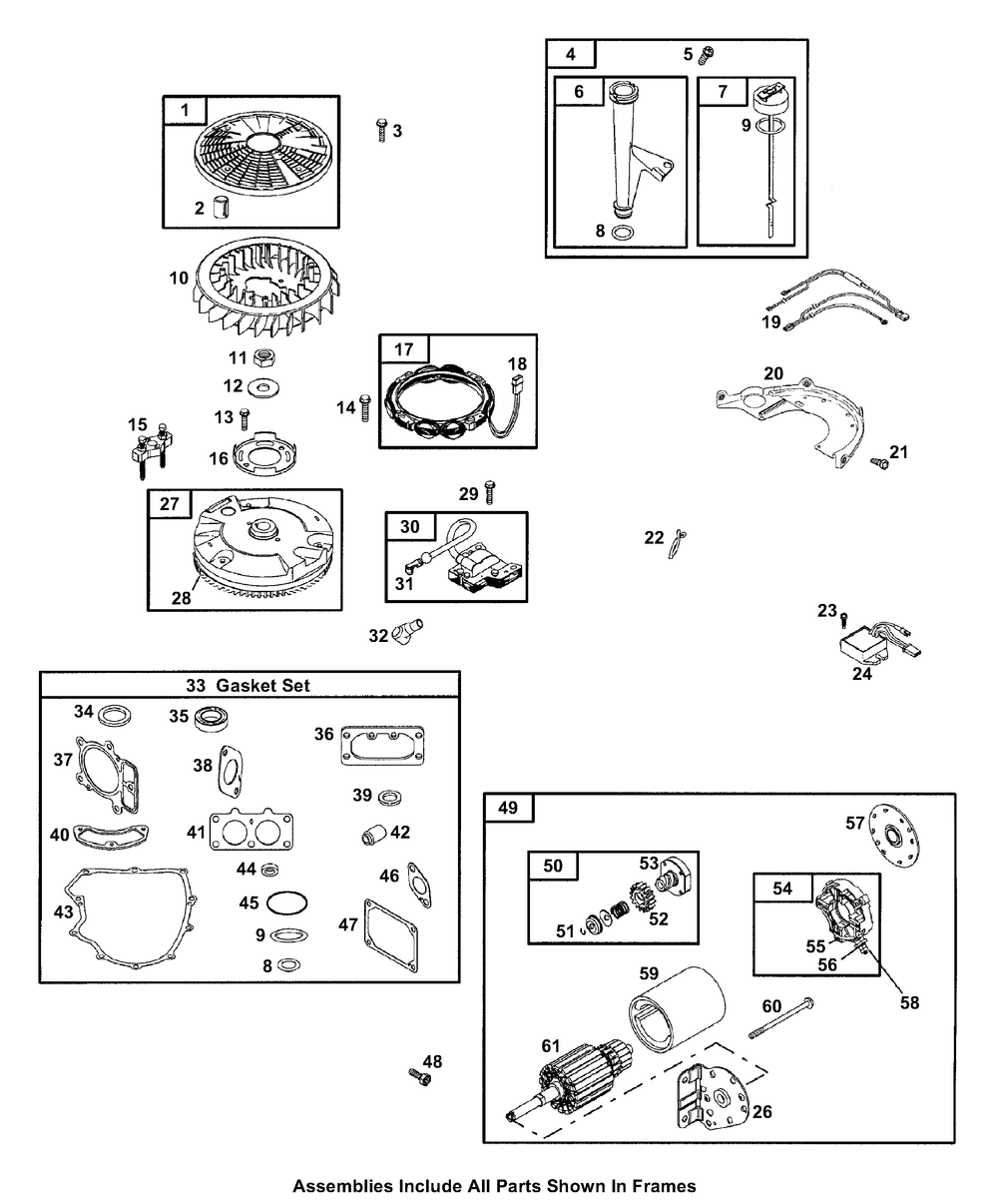 Engine (Part 3) Diagram and Parts List for Z-FORCE18 53AA5A5L100 Cub Cadet Lawn Tractor